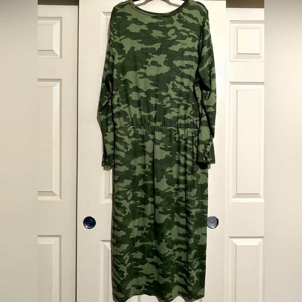 Old Navy army print dress